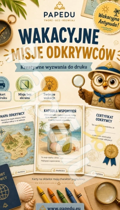 Wakacyjne Misje Odkrywców – kreatywne wyzwania do druku dla dzieci 119_wakacyjne_misje_odkrywcow1