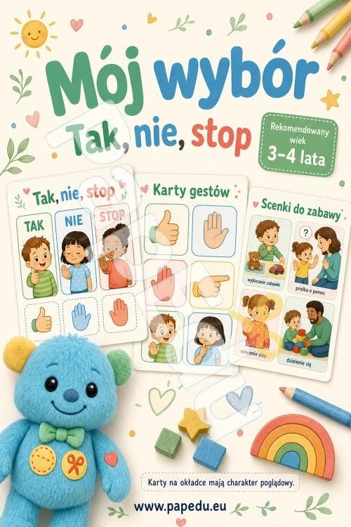 Mój wybór – tak, nie, stop PDF do druku 3–4 lata 00165-moj-wybor-tak-nie-stop-1