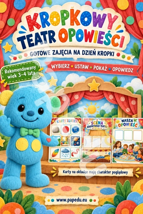 Kropkowy teatr opowieści - gotowe zajęcia na Dzień Kropki - PDF do druku 3-4 lata 00417-kropkowy-teatr-opowiesci-dzien-kropki-1