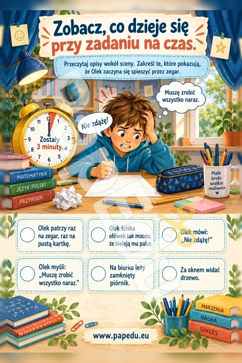 Zadanie na czas – co robić, gdy zegar podkręca stres - PDF do druku 9–10 lat 00494-zadanie-na-czas-co-robic-gdy-zegar-podkreca-stres-2