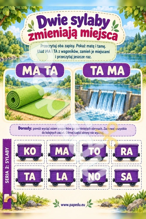 Sylabowa przeprowadzka - zamieniam części i sprawdzam sens - PDF do druku 5-6 lat 00600-sylabowa-przeprowadzka-zamieniam-czesci-i-sprawdzam-sens-2