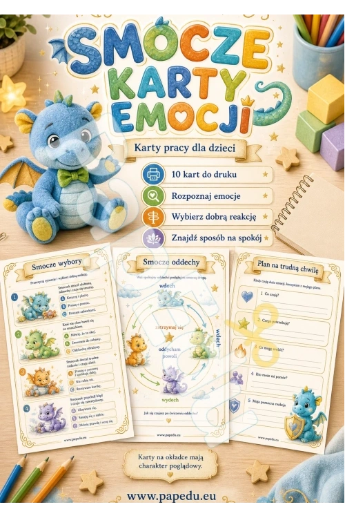 117_smocze_karty_emocji_10_kart_pracy_do_druku1