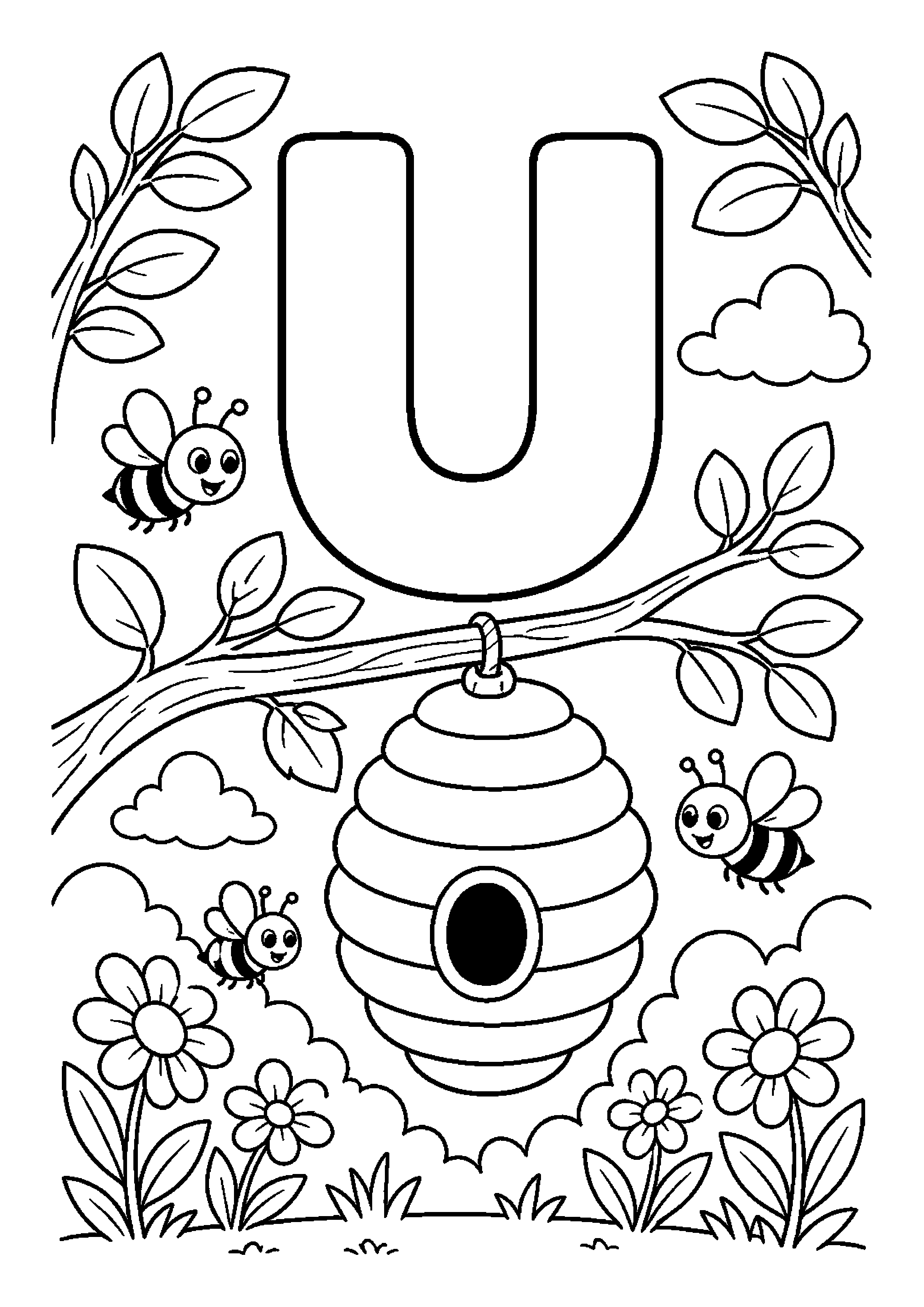 Duża litera u i ul