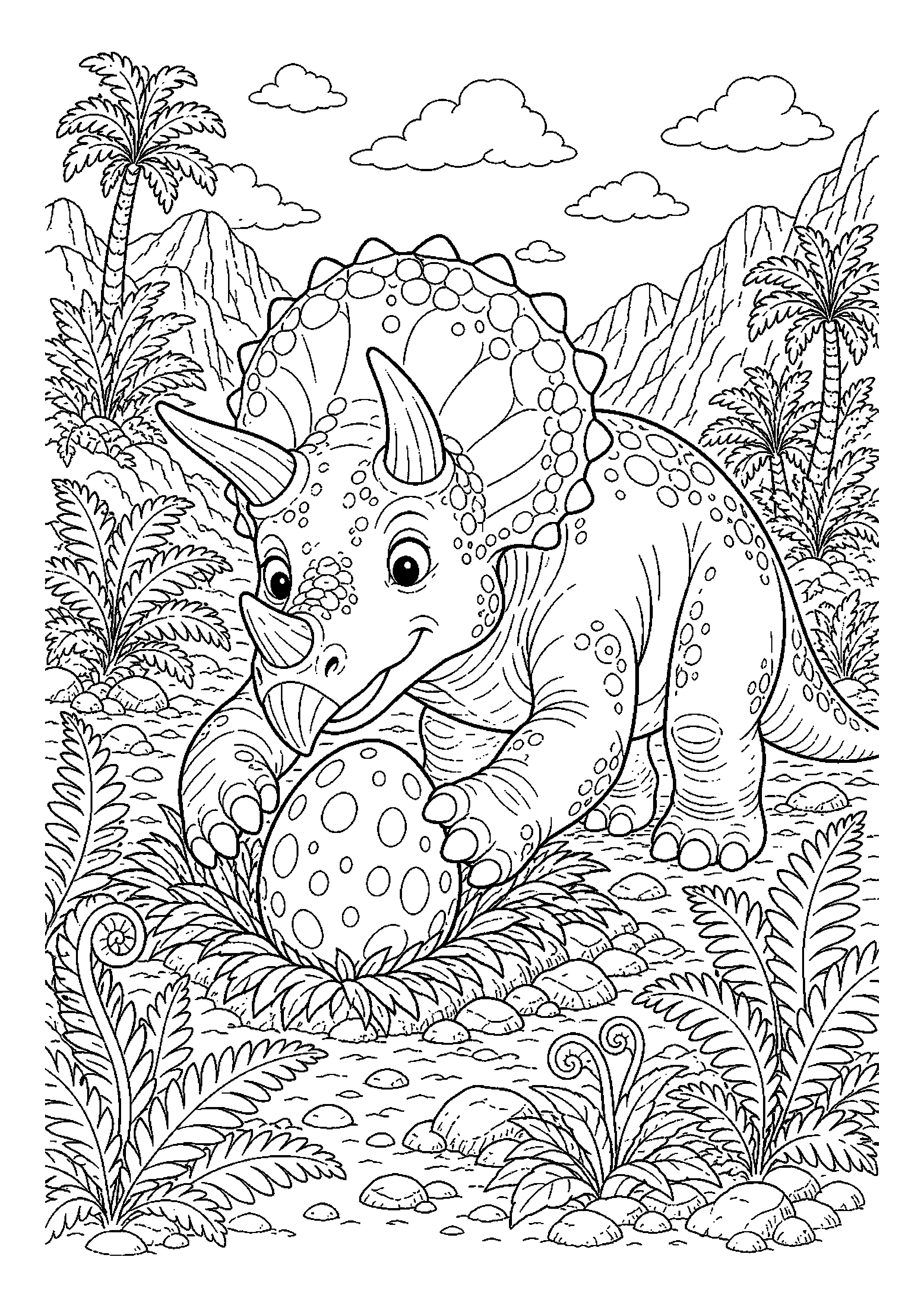Triceratops podczas niezwykłej przygody