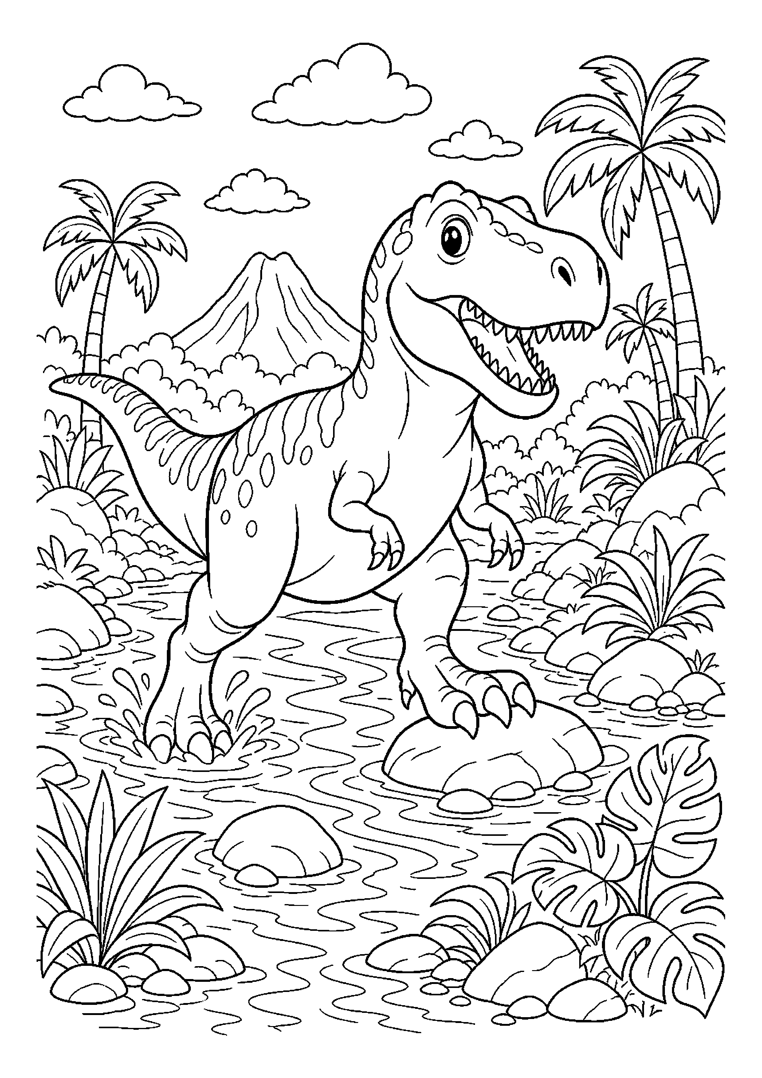 Tyranozaur podczas niezwykłej przygody