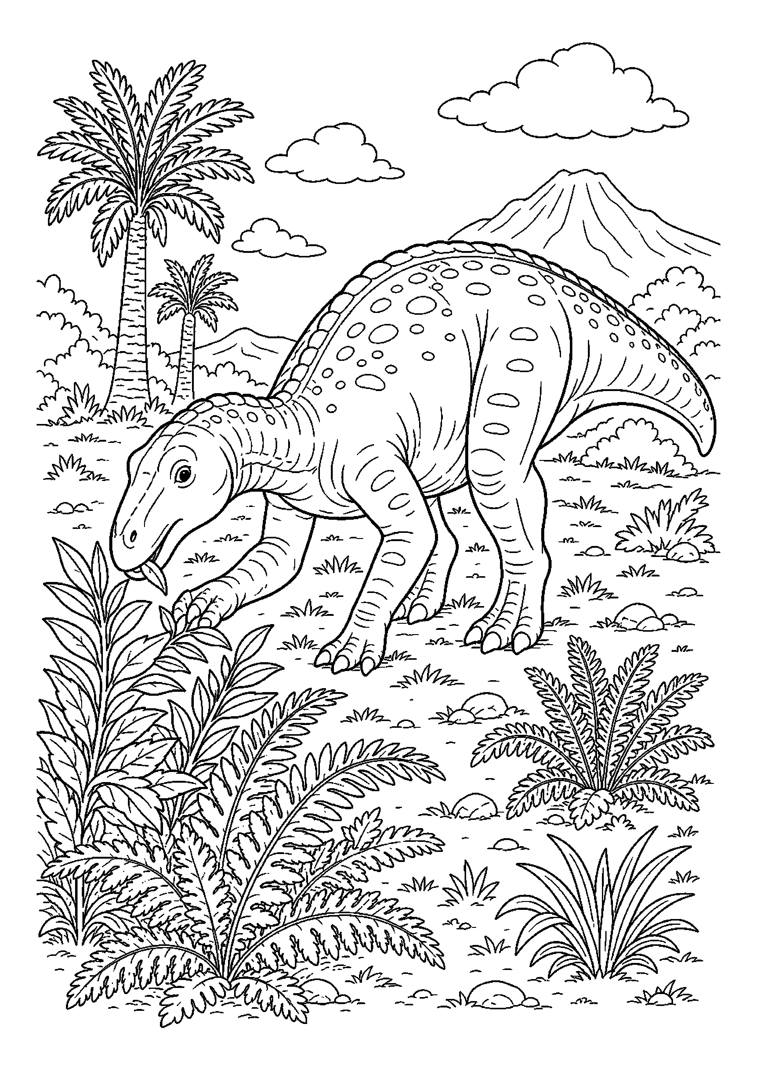 Iguanodon podczas niezwykłej przygody
