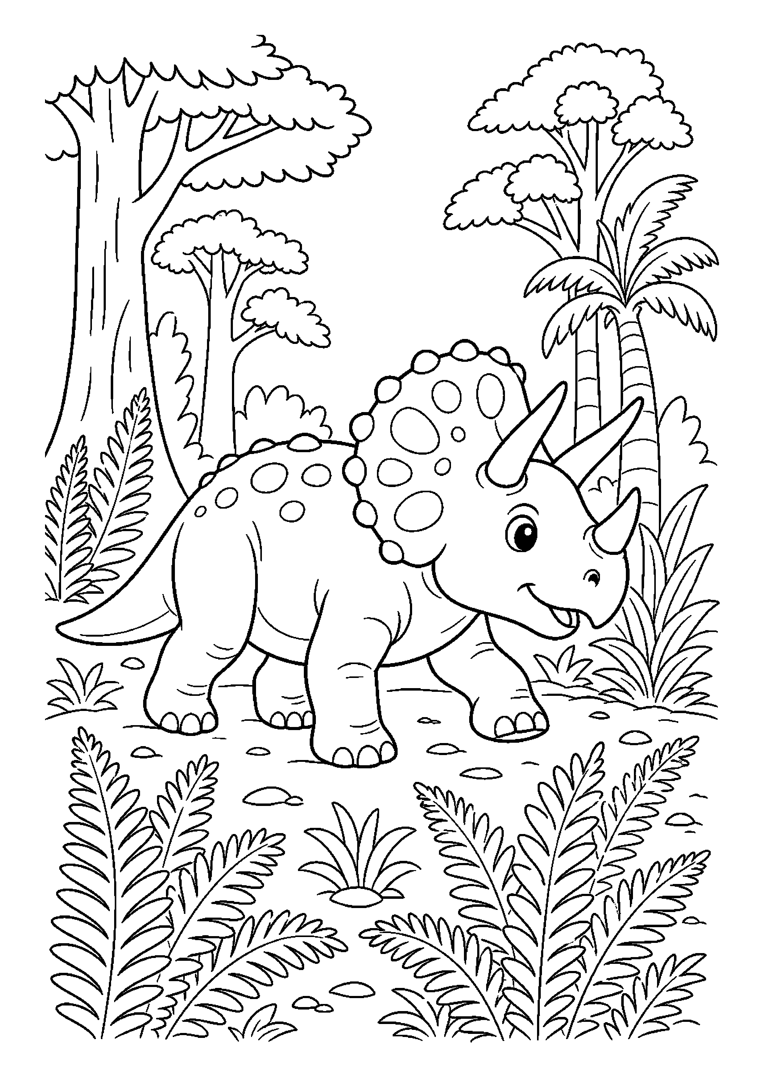 Triceratops podczas niezwykłej przygody