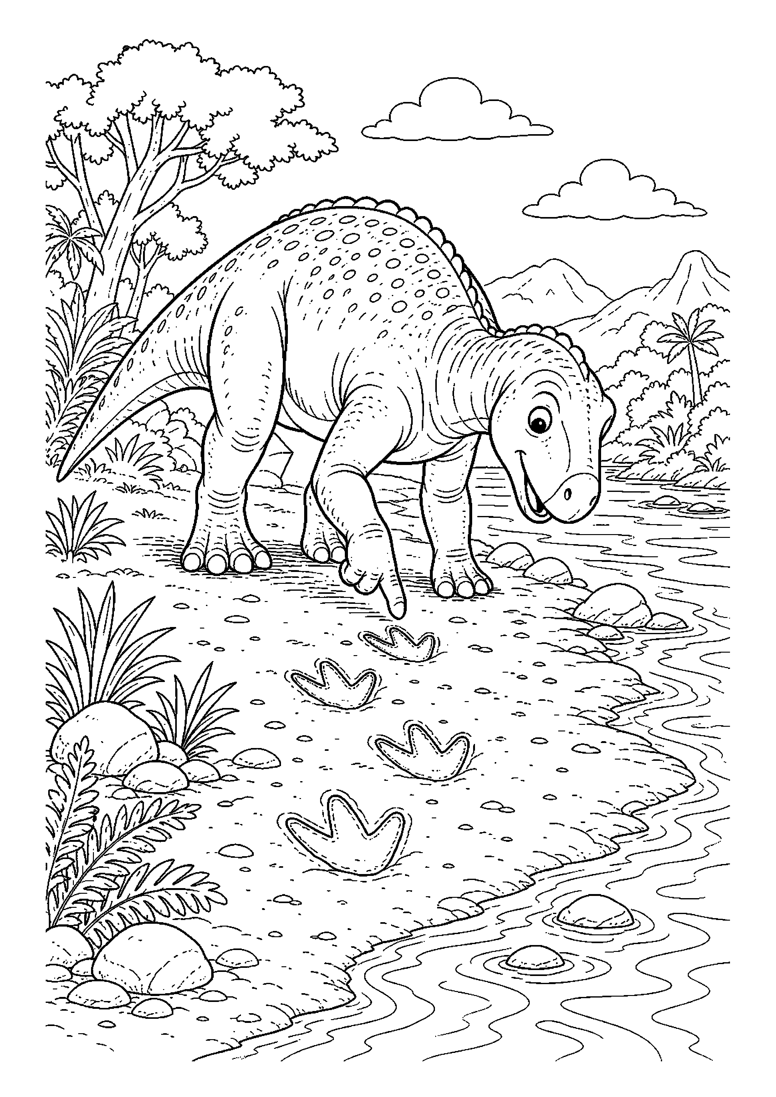 Iguanodon podczas niezwykłej przygody