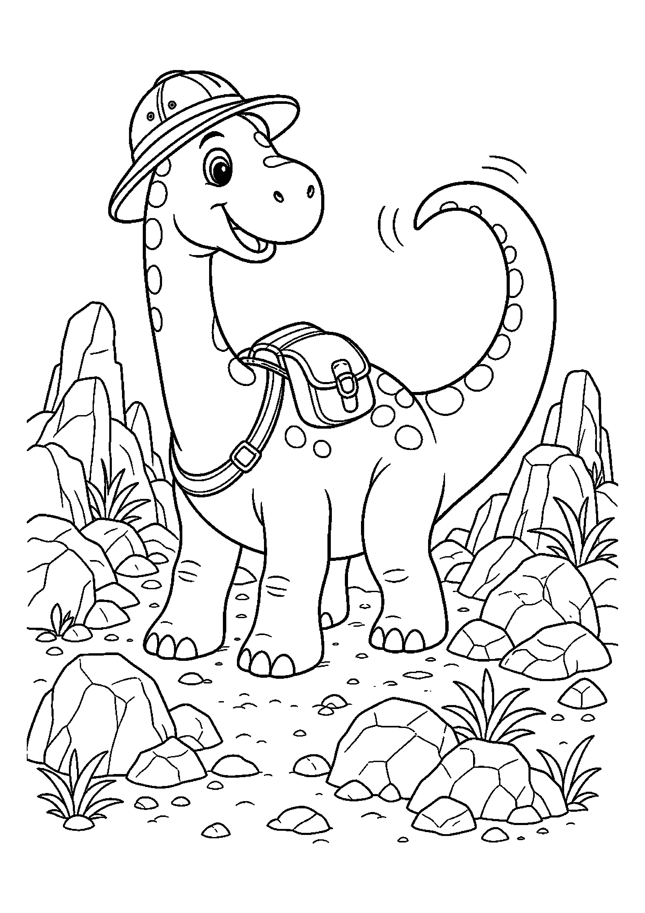 Dinozaur odkrywca podczas niezwykłej przygody
