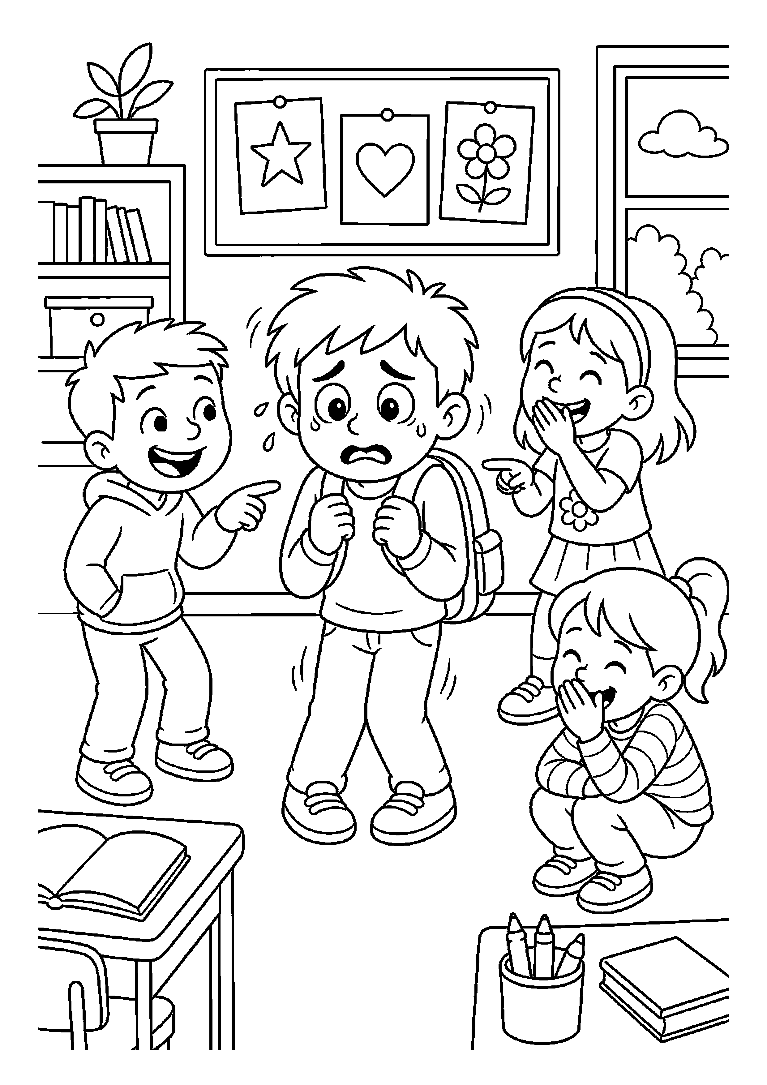 Strach w ciekawej scenerii