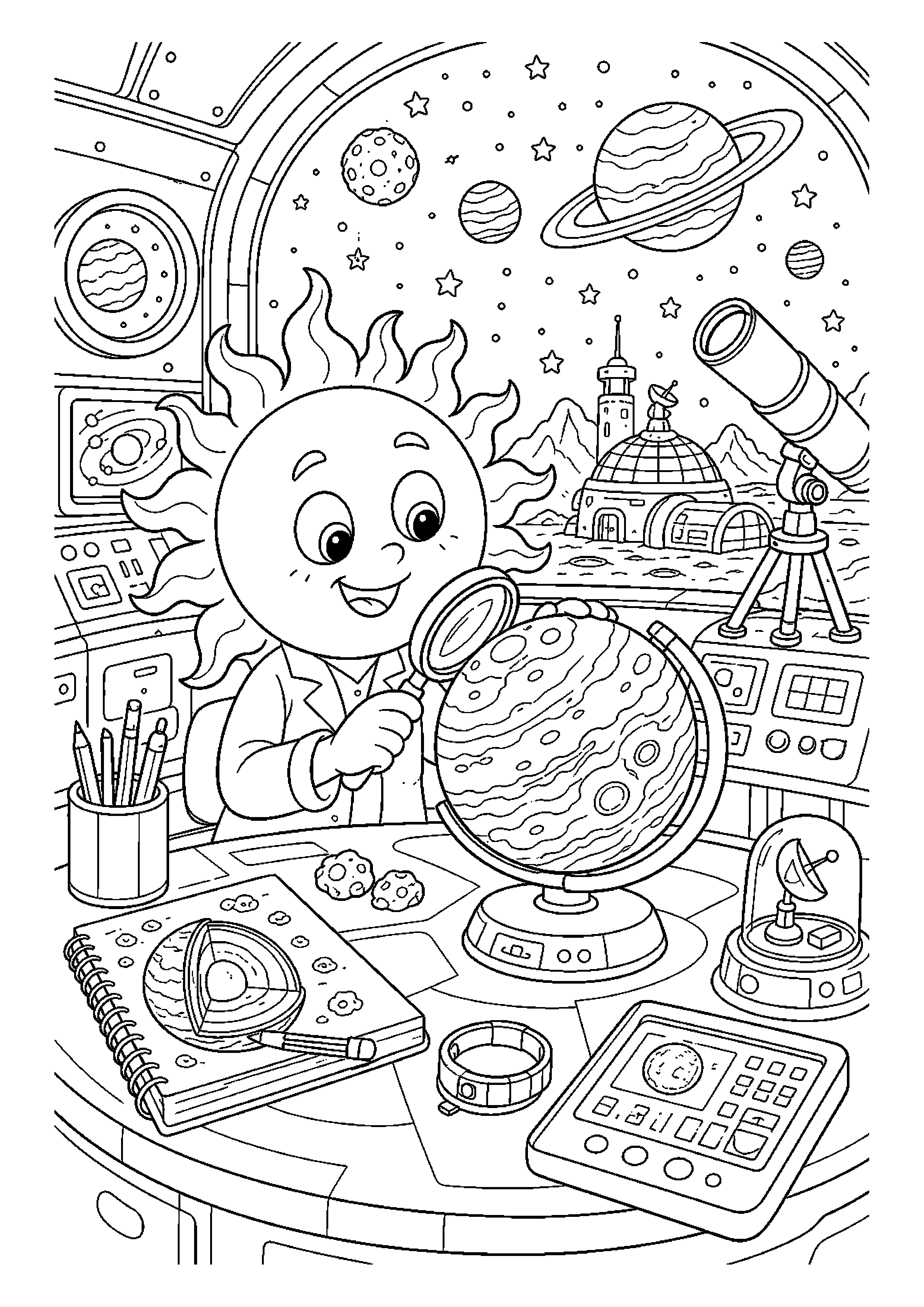 Słońce – bada planetę