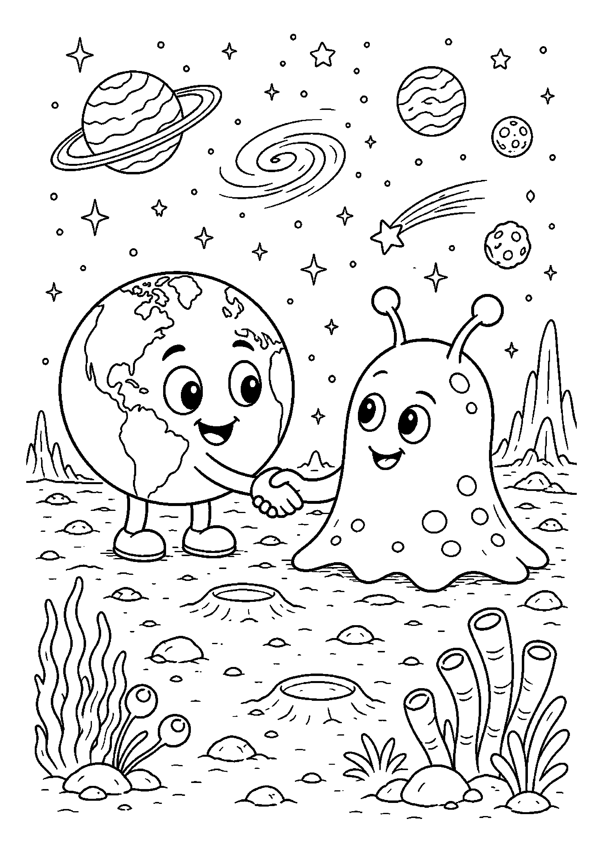 Planeta ziemia – spotyka kosmitę
