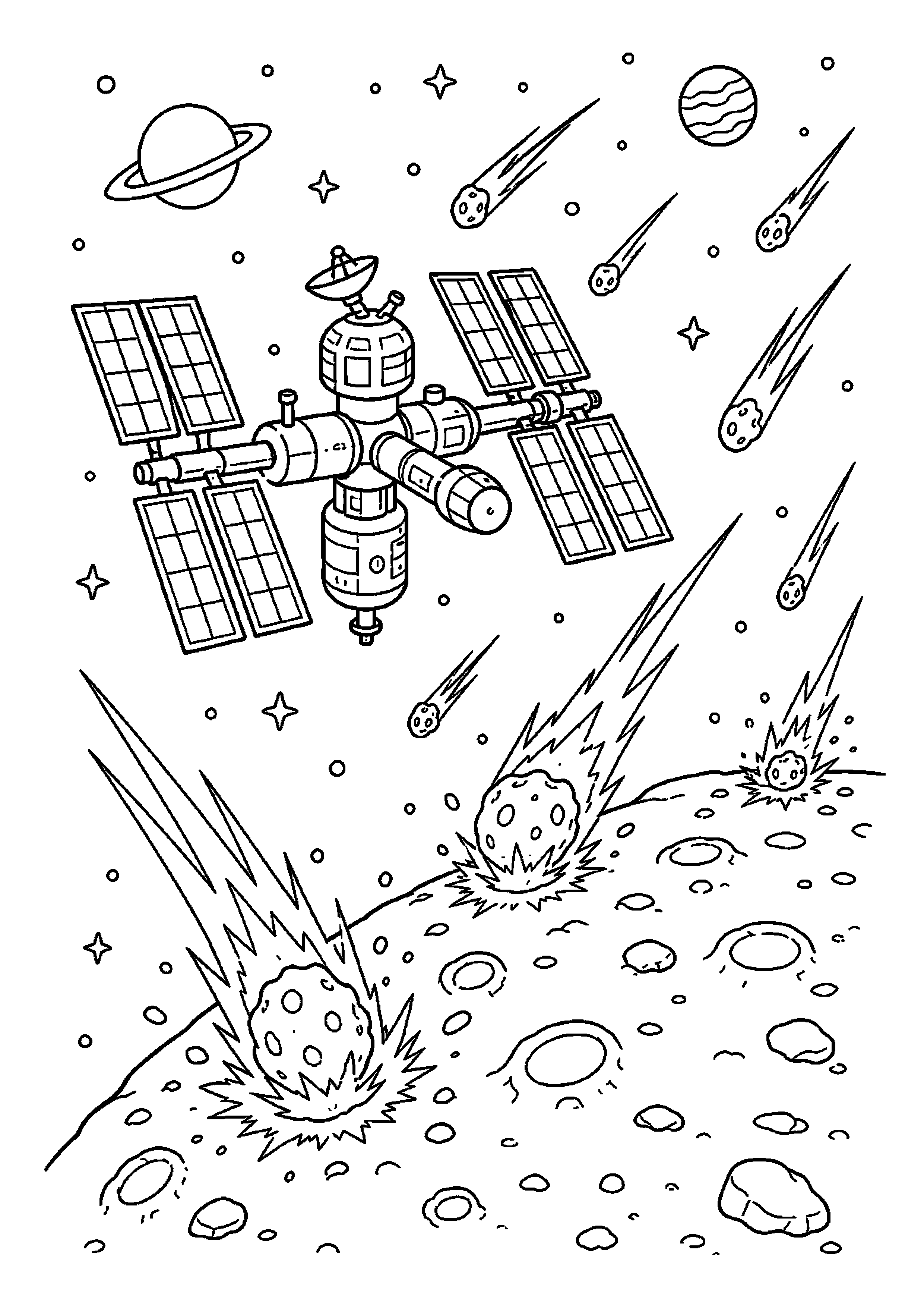 Deszcz meteorów podczas niezwykłej przygody