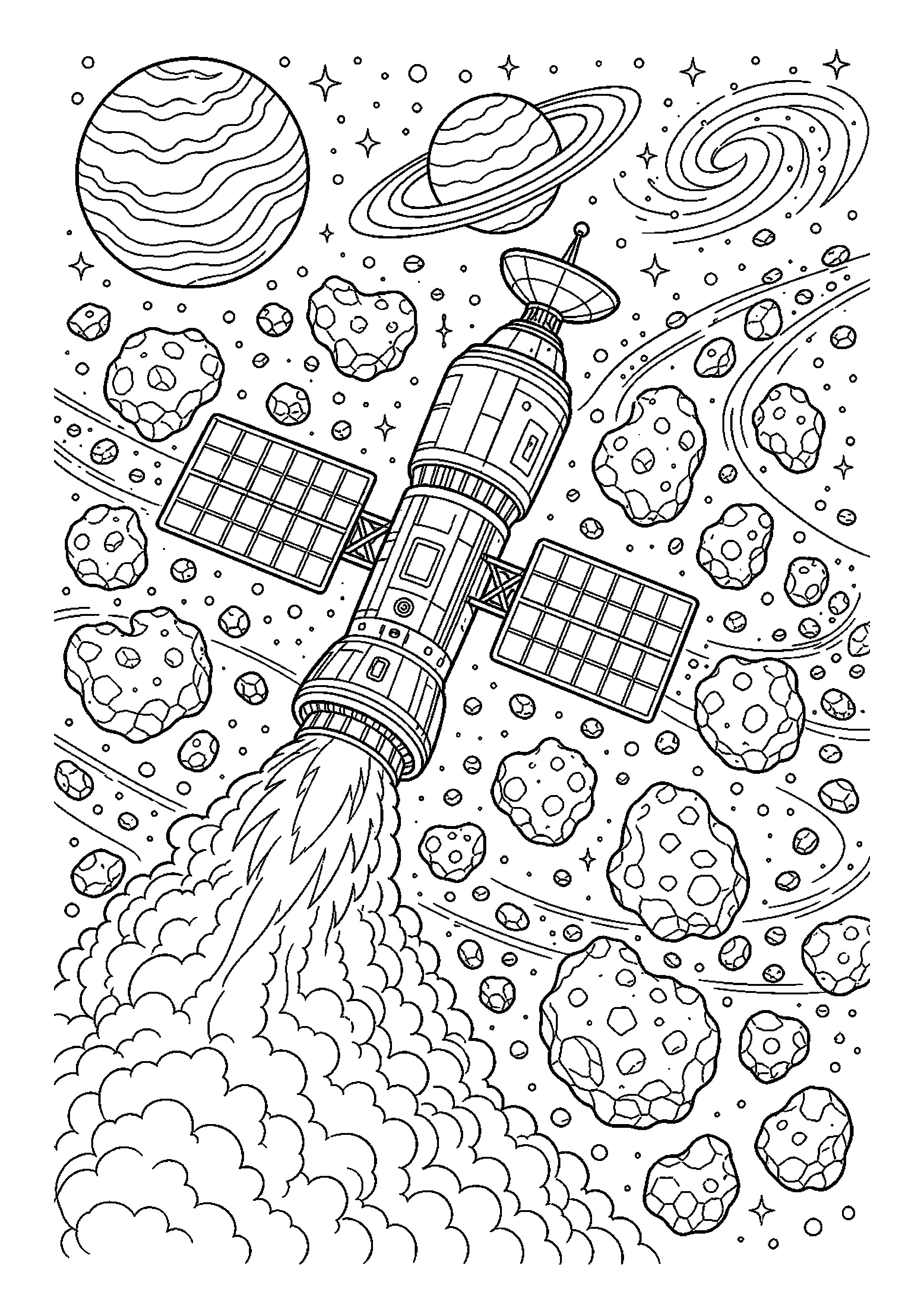 Satelita w pasie asteroid