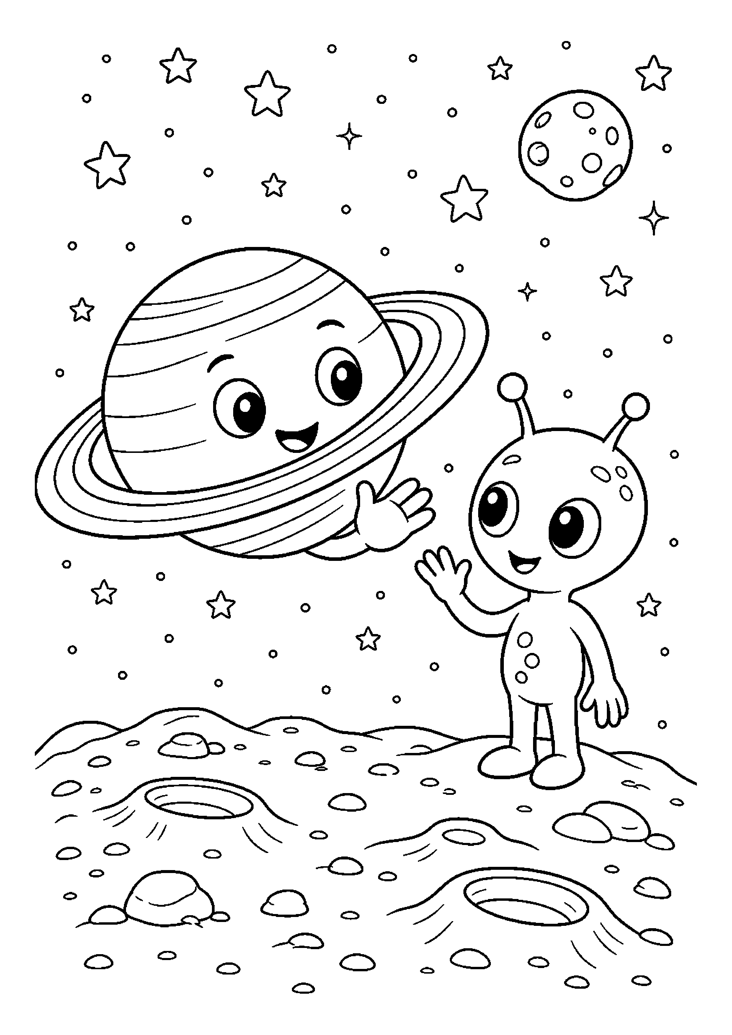 Saturn podczas niezwykłej przygody