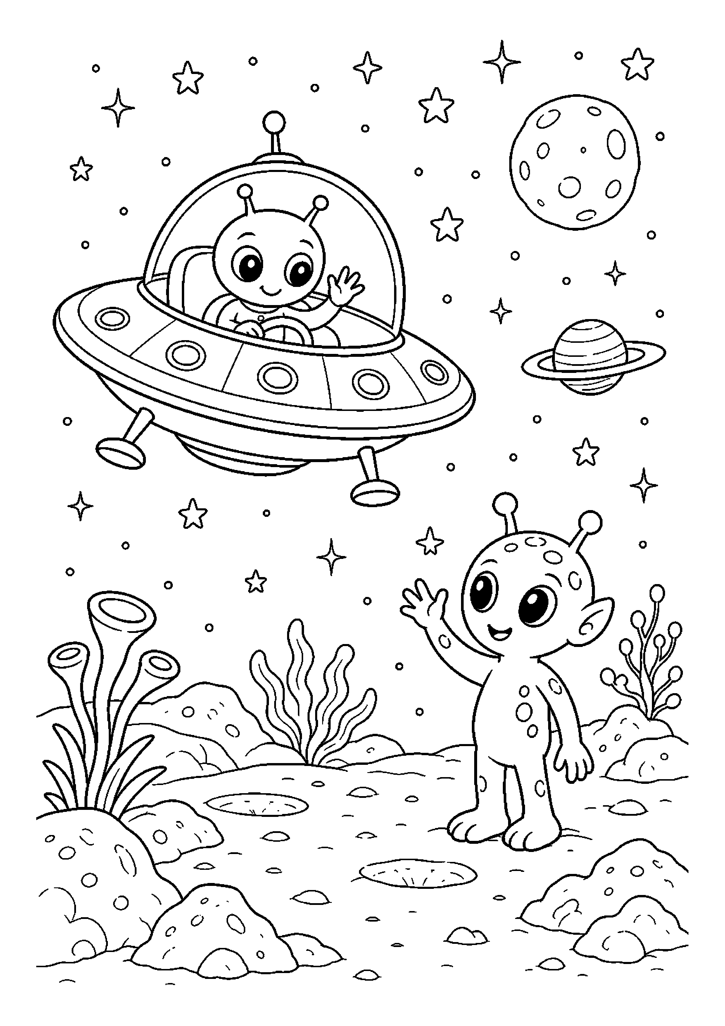 Ufo – spotyka kosmitę