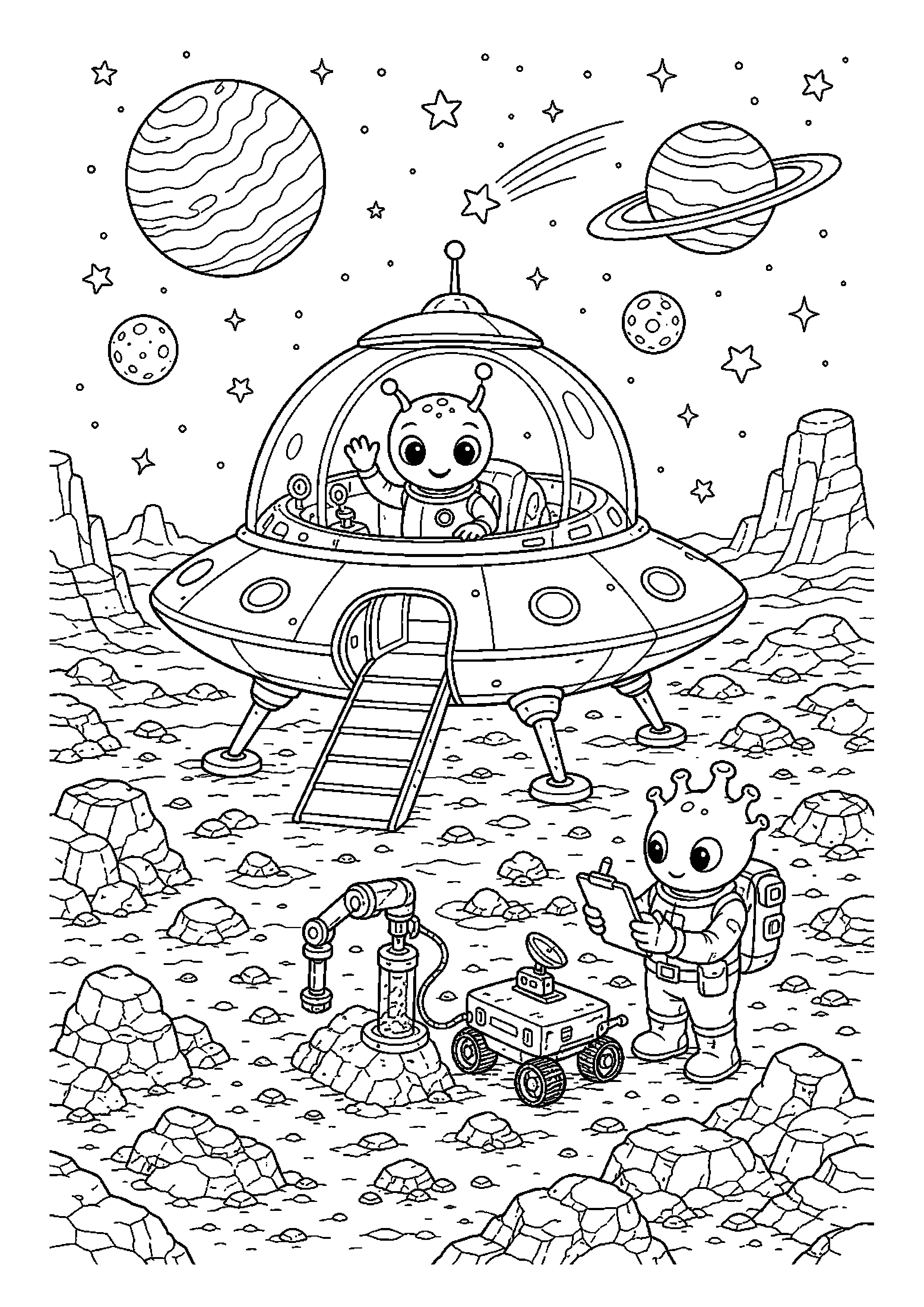 Ufo na Marsie