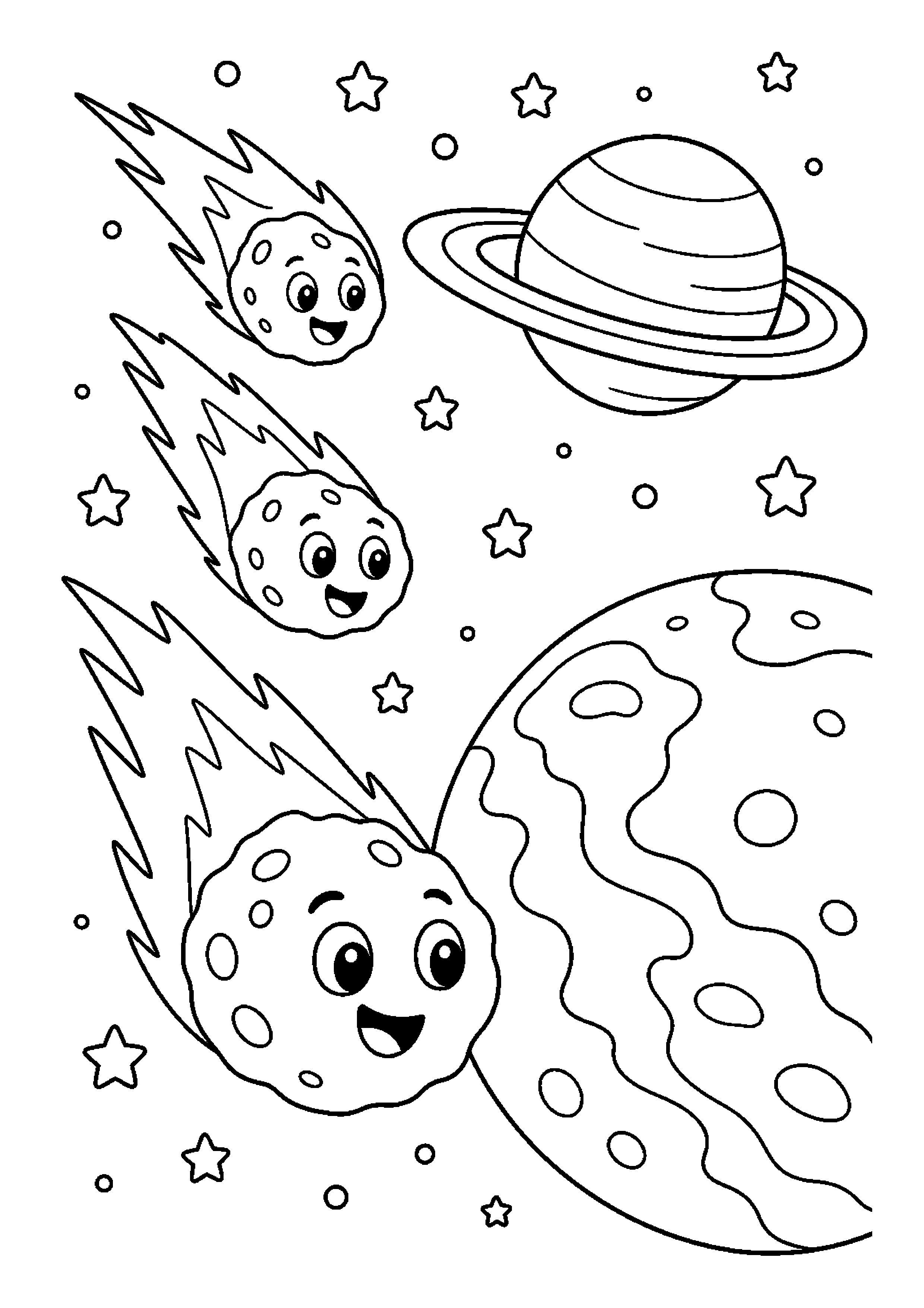 Deszcz meteorów w ciekawej scenerii