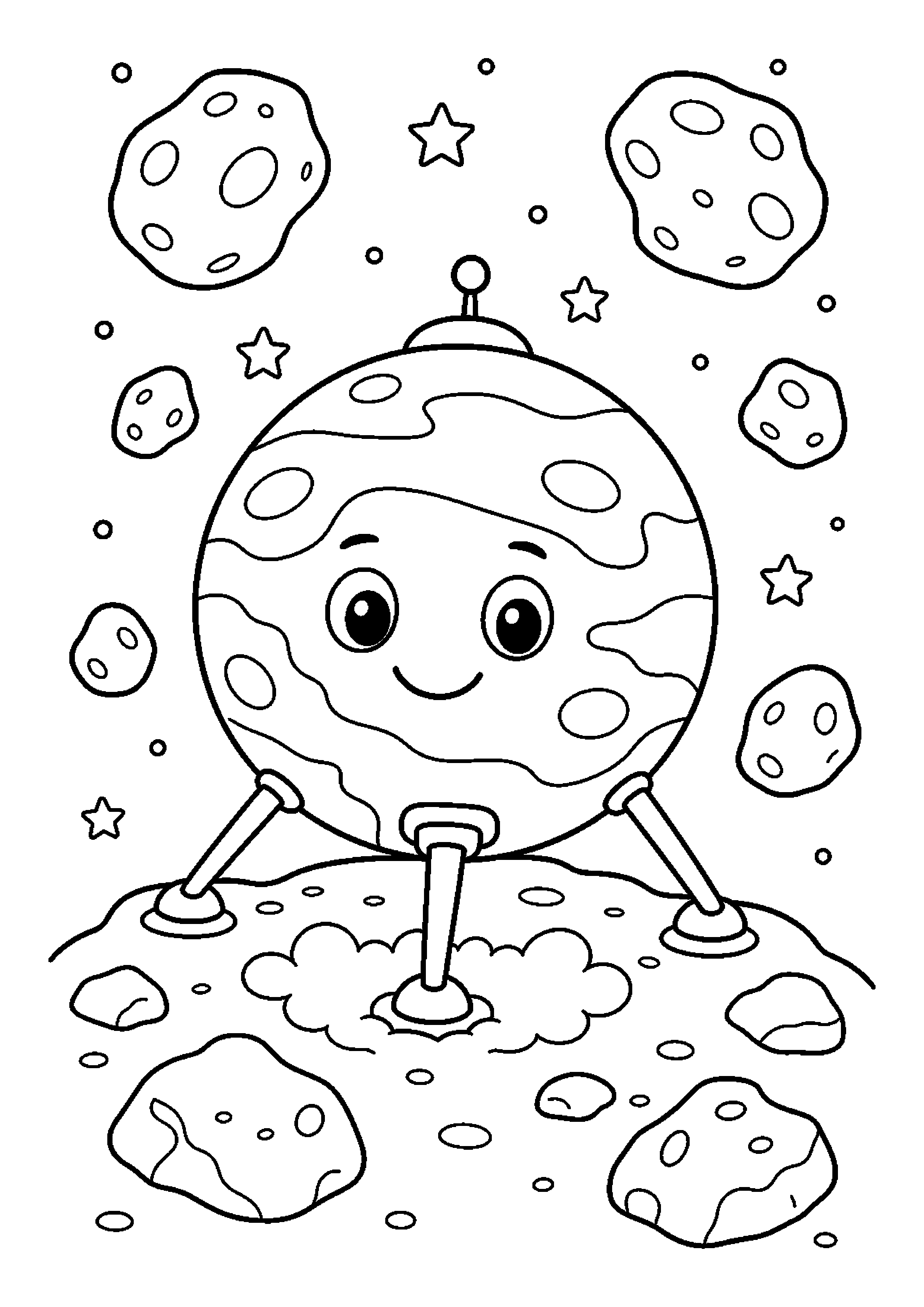 Mars w ciekawej scenerii