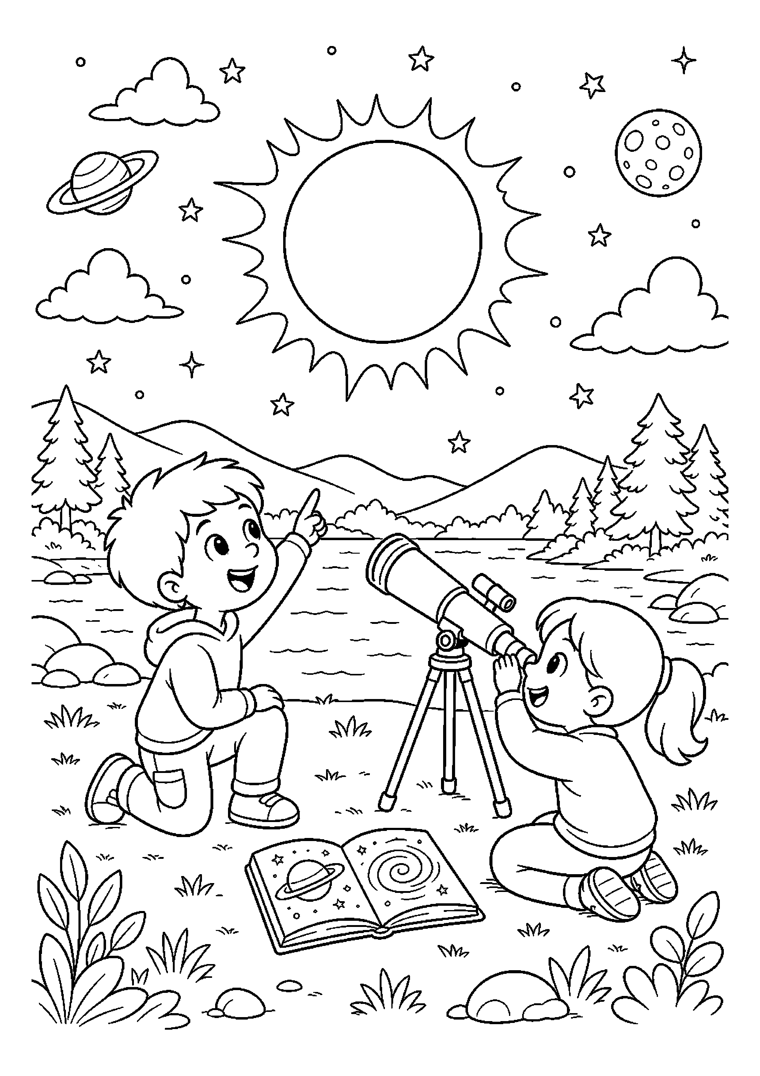 Zaćmienie słońca – zachęca do poznawania astronomii