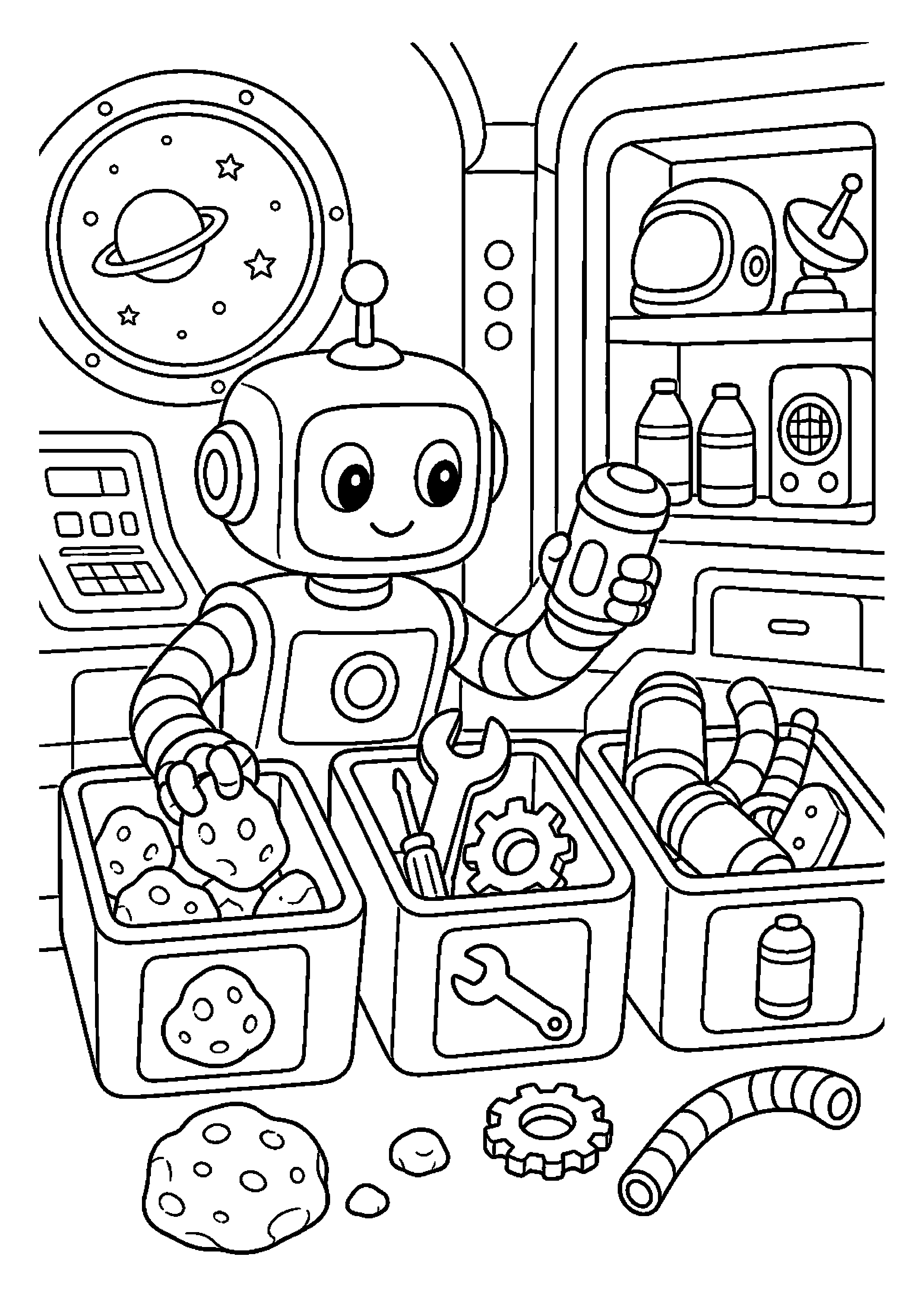 Robot sortujący próbki – porządkuje sprzęt