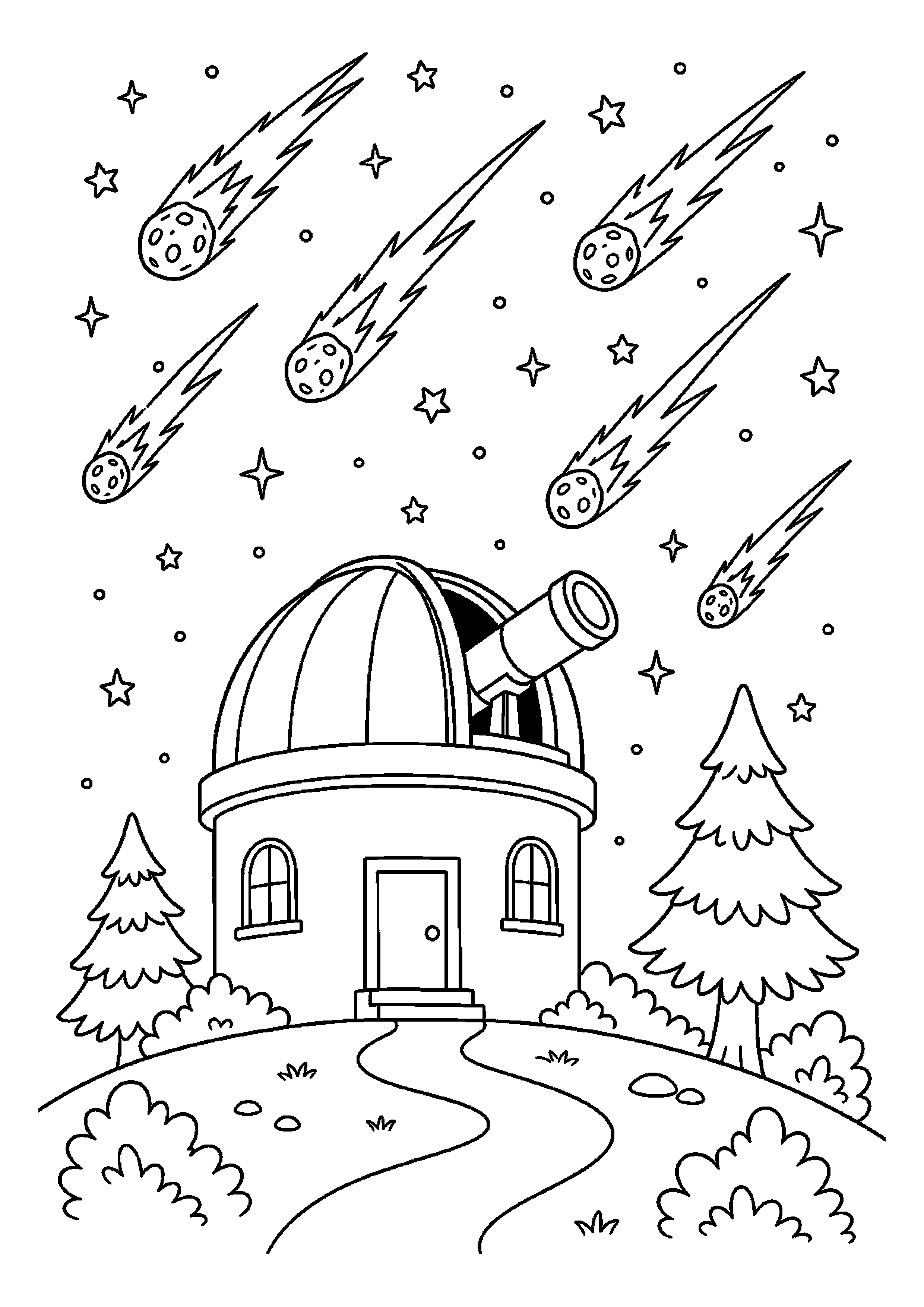Rój meteorów – zachęca do poznawania astronomii