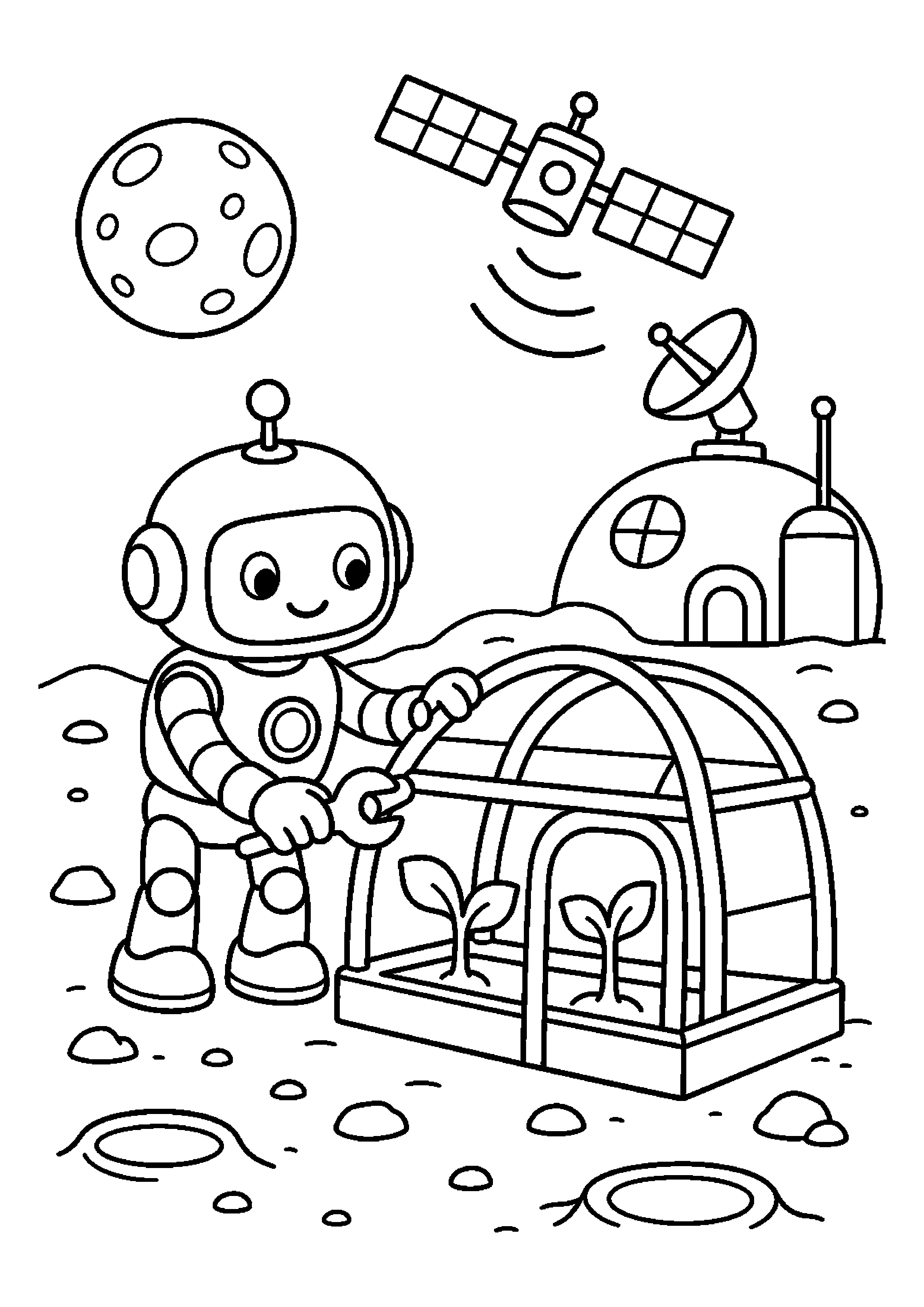 Robot budujący szklarnię – wysyła dane do bazy