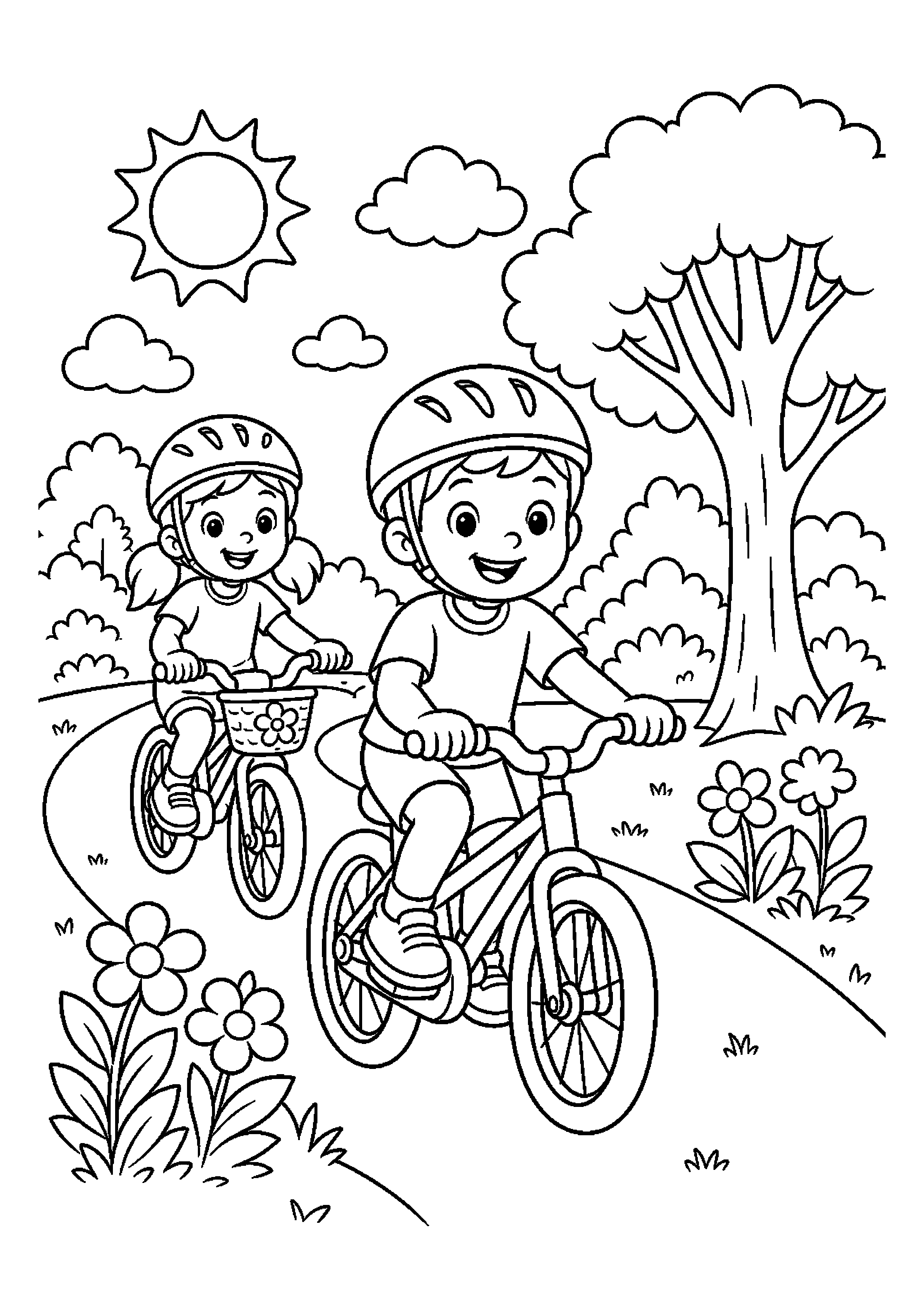 Rowerowa wycieczka – prosta wersja