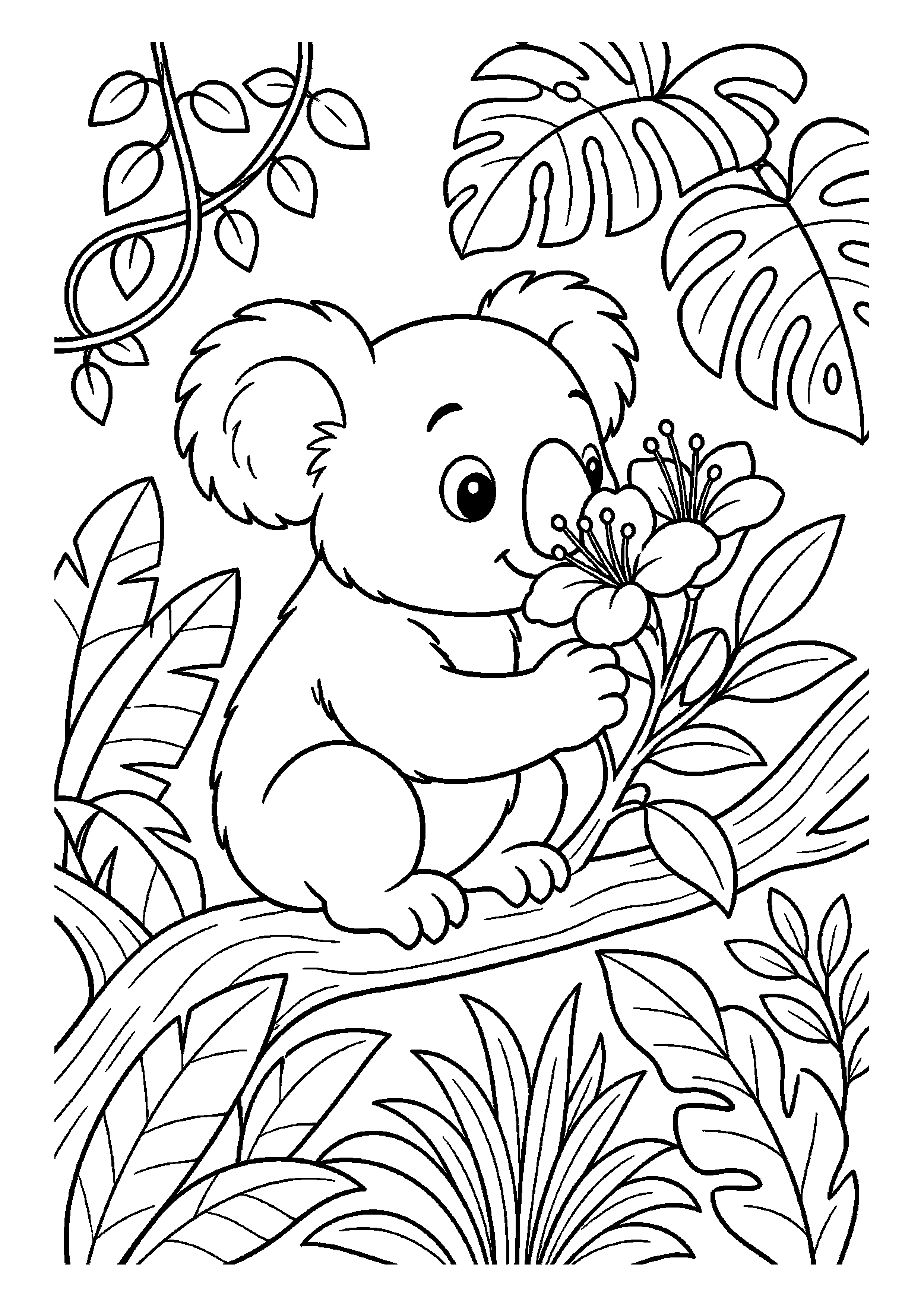 Koala podczas niezwykłej przygody